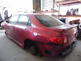 2010 Toyota Corolla S Red 1.8L AT #Z24716